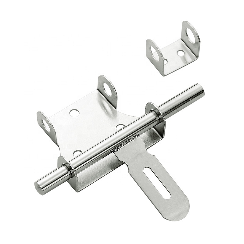 High Quality Stainless Steel Door Bolt 4 6 8 Inch U Shape Door Lock Two Way Sliding Barrel Door Bolt Gate Latch