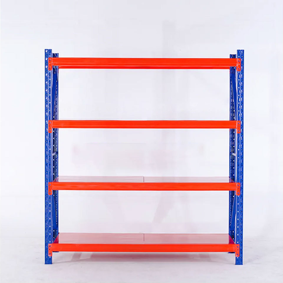 Factory Direct Selling 4 Tier Assemble Light Duty Long Span Shelving Office Rack Storage Rack Warehouse Storage