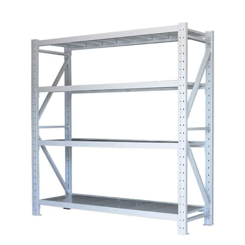 Industrial Commercial Light Duty Boltless Garage Stacking Rack Workshop Storage Racks Steel Warehouse Shelves