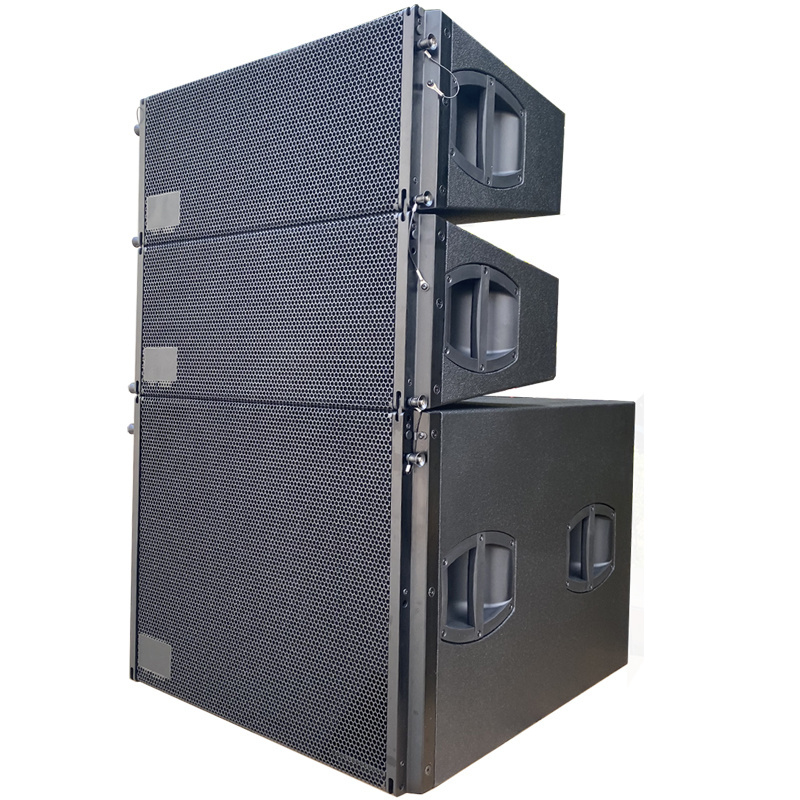 First Grade Plywood 2 Way Passive Dual 8 Inch YT-08 Line Array Neodymium Speaker For Concert