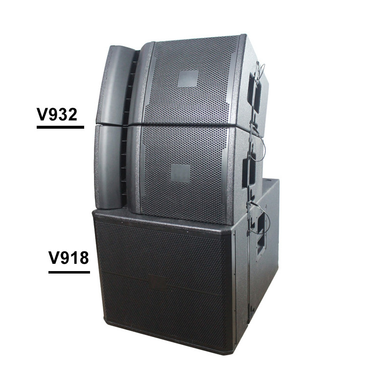 Customization Plywood Speaker Line Array Speaker Audio Outdoor Activity