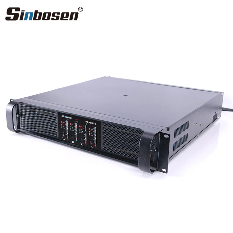 Sinbosen subwoofer plate amplifier module DS-20Q 20000Q audio amplifier chassis 4000 watt 4 channels amp