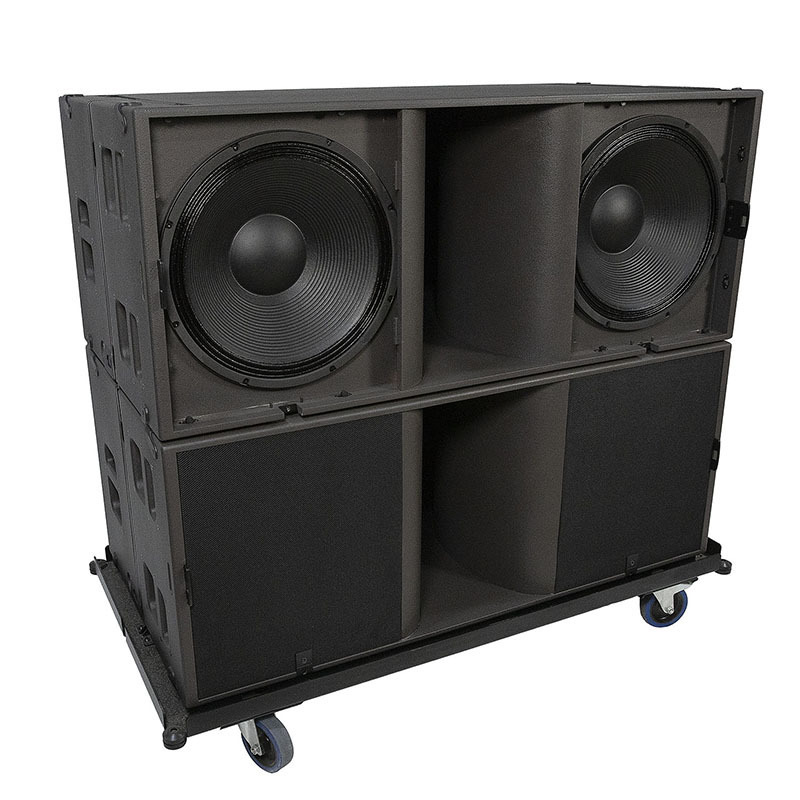 Double 18 inch subwoofer K-28 neodymium audio bass speaker for bar