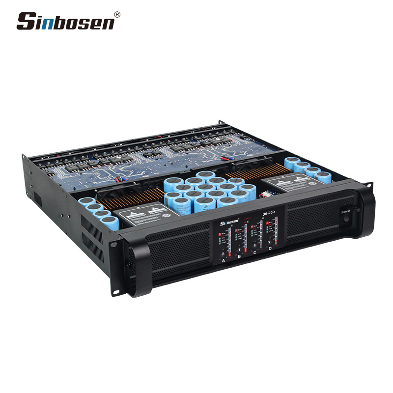 Sinbosen subwoofer plate amplifier module DS-20Q 20000Q audio amplifier chassis 4000 watt 4 channels amp