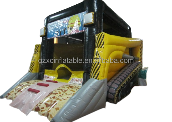 Best Digging Car Inflatable Bounce House/Engineering Vehicles Bouncer/Building Car Jumping Castle Rental