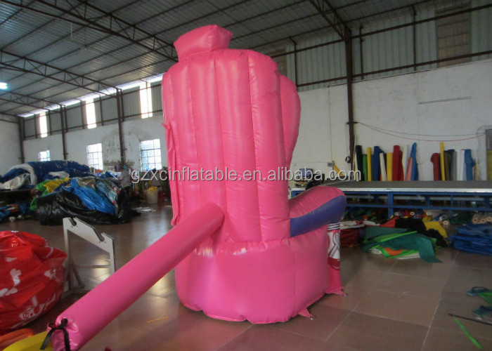 Factory wholesale new arrival high quality outdoor pvc kids party queen inflatable throne chair