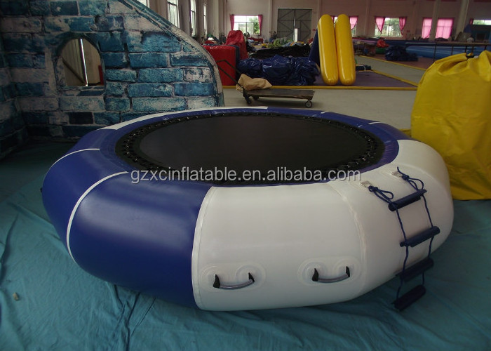 2023 Air Tight Pvc Tarpaulin Inflatable Sungear Water Blob Trampoline Water Toys For Sale