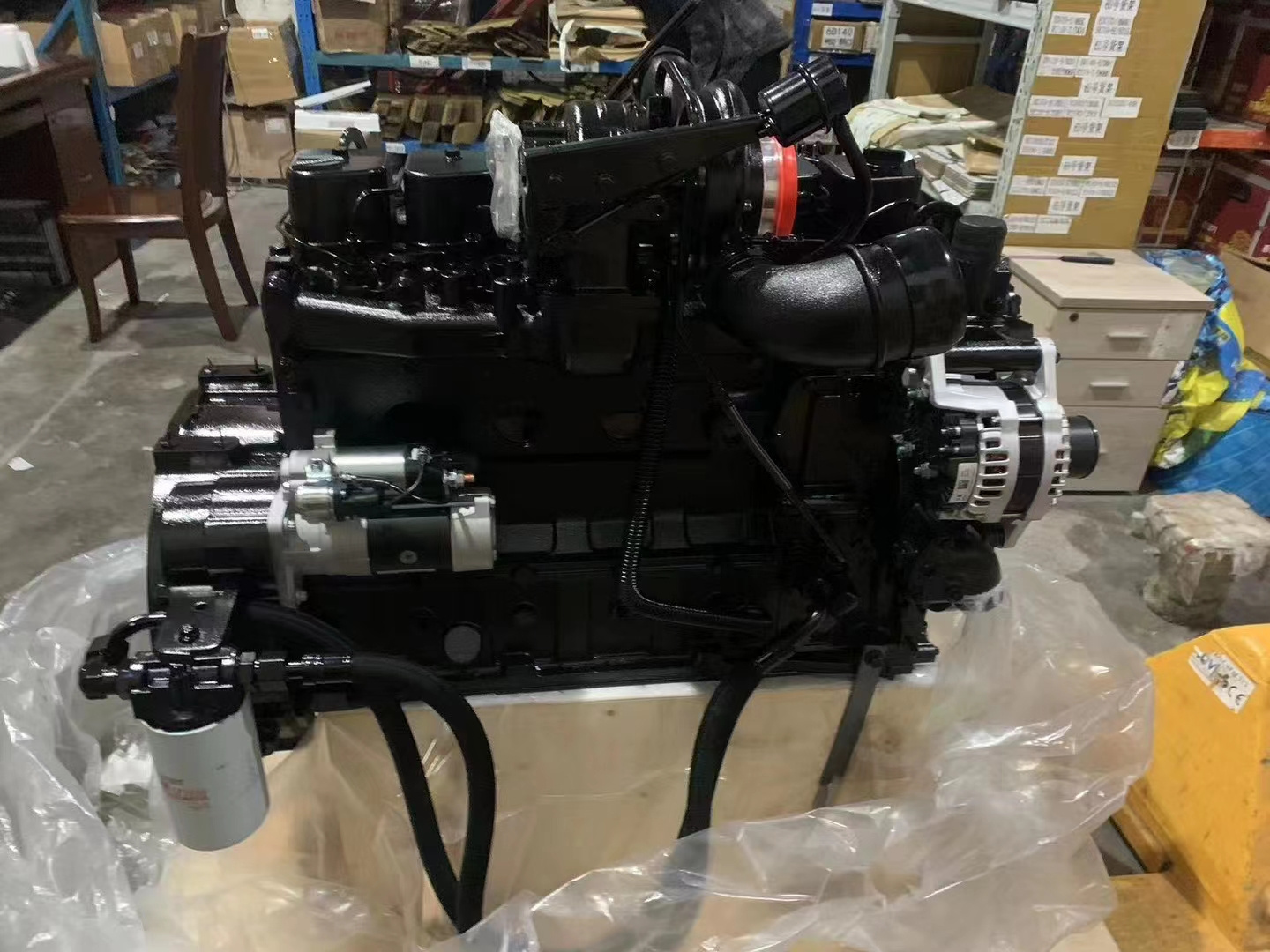 Complete 6BT 5.9 Engine assembly Cummins Engine 6BTA5.9 engine for hiunday 220 9s