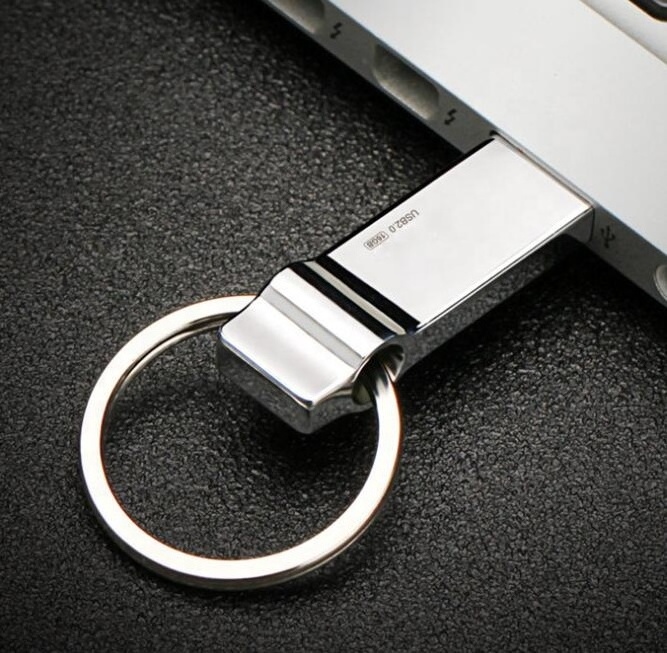 Custom LOGO Metal Pendrive USB 2.0 3.0 Stick 32GB 64GB 128GB Wholesale USB Flash Drive