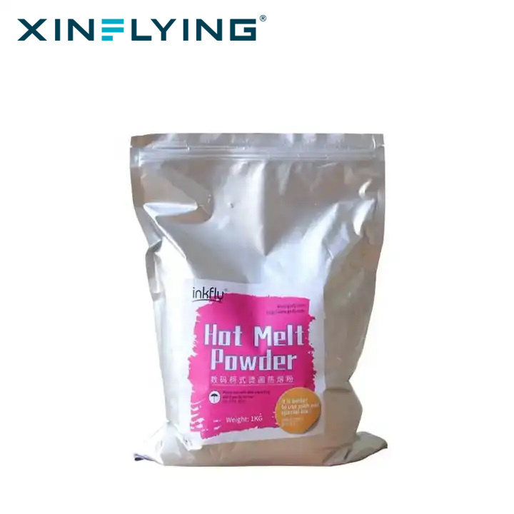 Xin flying 2024 popular products Hot Melt Adhesive Dtf Glue For Dtf Heat Transfer Printing machine Dtf Film glue