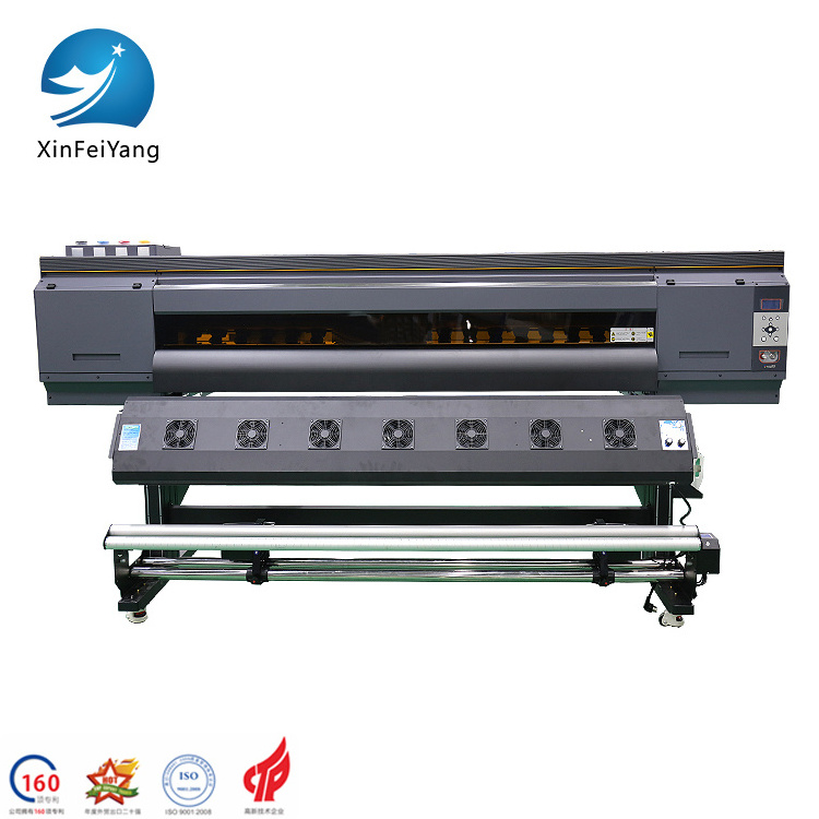 InkFa High quality 1.9m 3pcs EP 4720/I3200 digital printer Cheap Direct To Garment Blueprint Tarpaulin Paper Printer