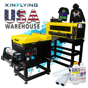 China XinFlying Wholesale Lifetime warranty I3200 xp600 4720 head a2 a3 a4 30cm dtf printer powder machine dtf