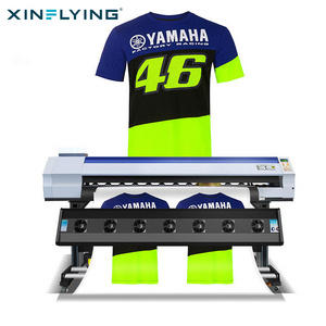 Lifetime warranty 1.9m 2pcs i3200 Home Textile printing To Fabric Digital Inkjet Printer Machine On Clothes