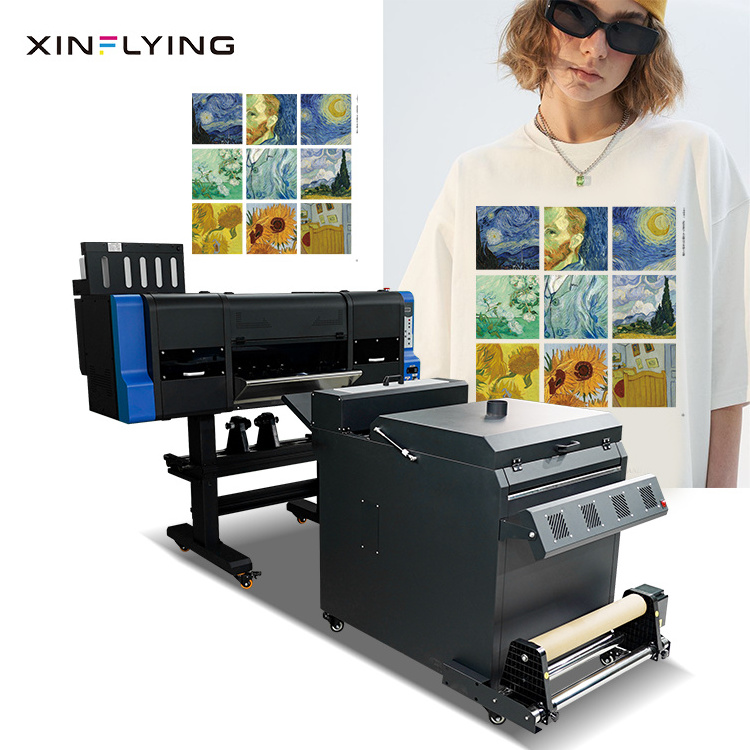 XnFlying Long Service Life 60 cm 24 inch A1 A2 dual head I3200 dtf printer/dtf printer 60 cm