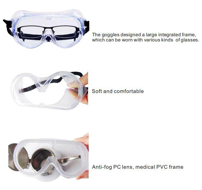 Cheap price safety eyewear glasses protective medical goggles medical protect goggles for kids