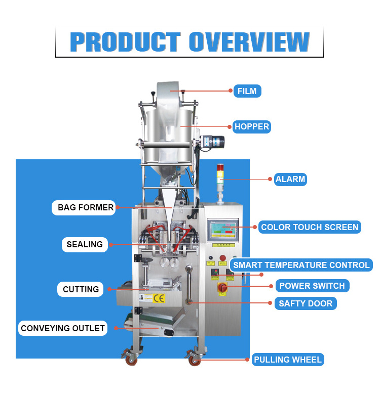 high speed automatic multi-function tomato sauce honey peanut butter liquid sachet packaging machine