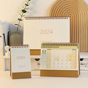 China Wholesale Customized Printing 365 Day Printed Table Desk promotional Calendars 2024