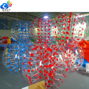 High quality TPU material giant inflatable soccer ball/bumper bubble foot/bubble football for adult