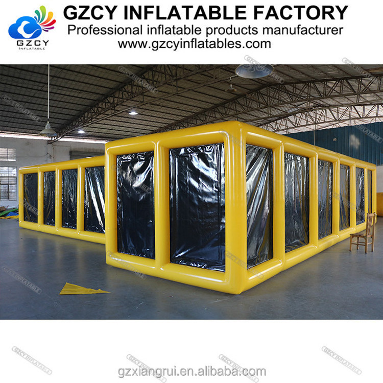 Custom made Large Inflatable Maze Game / Giant Inflatable Laser Tag Arena for sale