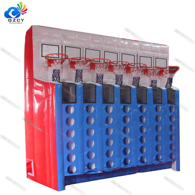 Giant Basketball Sport Inflatable,Inflatable Shoot Four Basketball,Connect Four Basketball Games With Factory Price