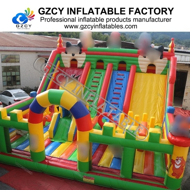 High quality inflatable bouncy castle inflatable fun city  amusement park outdoor inflatable playground for sale