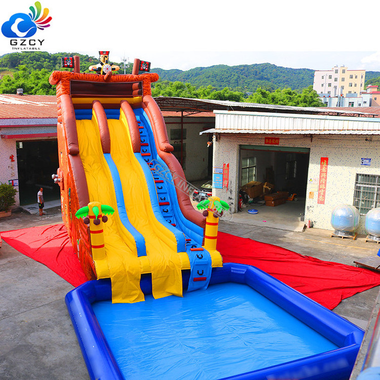 Commercial grade inflatable water slide for kids n adults