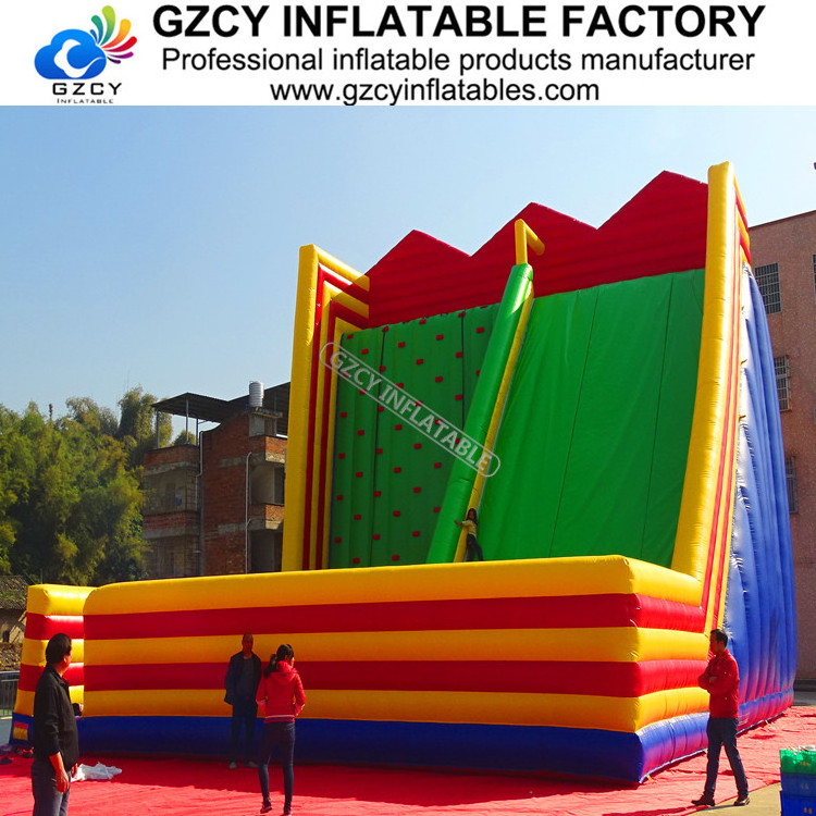 Wholesale Air Filled Bouncy Castle Stair Climbing Slides Game Bouncer Outdoor Used Dry Inflatable Slide For Kids