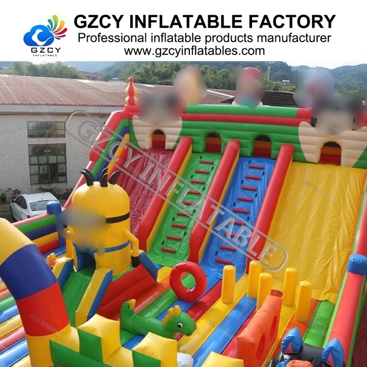 High quality inflatable bouncy castle inflatable fun city  amusement park outdoor inflatable playground for sale