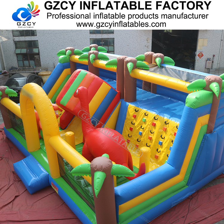 Commercial PVC Palm Tree Inflatable dry Slide For Kid Inflatable Slides Adult For Sale