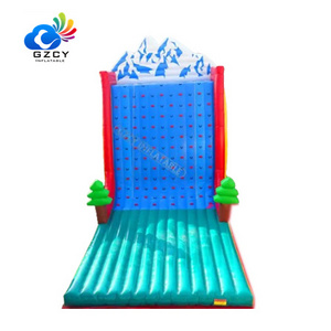 GZCY Big Party Inflatable Games Inflatable Rock Climbing Wall For Kids And Adult