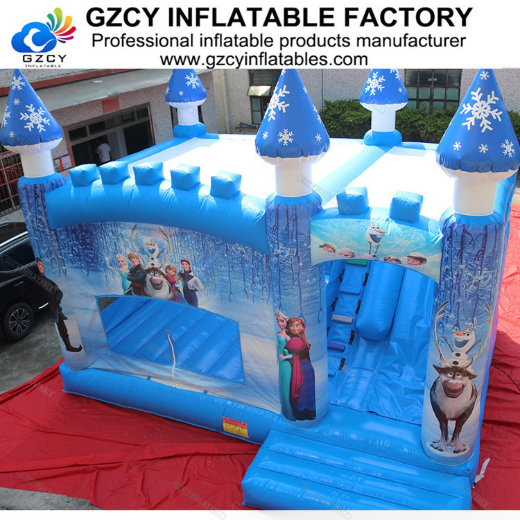 Funny Kids Inflatable Amusement Park Bouncer Castle Combo Inflatable Bounce House Digital Printing Customized Unisex GZCY-A134