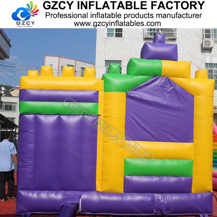 PVC Inflatable blocks bounce house Inflatable jumping bouncer house Legoing trampoline bouncy castle