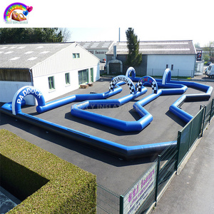 Go Kart Inflatable Circuit Racing Track For Sporting Events