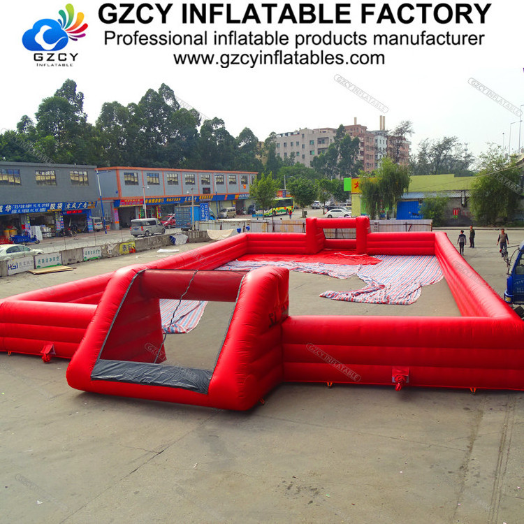 Wholesale Football Game Court Inflatable Soccer Field for Sale