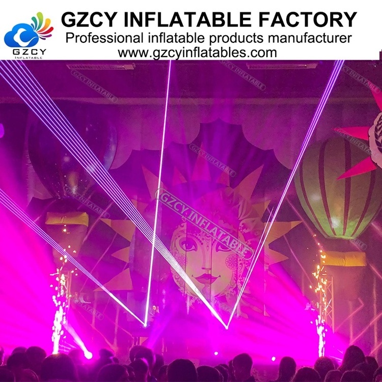 Customized festival event inflatable stage cover inflatable stage for music