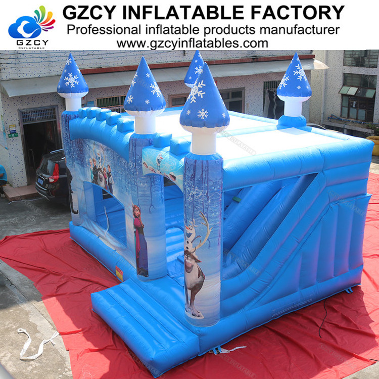 Funny Kids Inflatable Amusement Park Bouncer Castle Combo Inflatable Bounce House Digital Printing Customized Unisex GZCY-A134