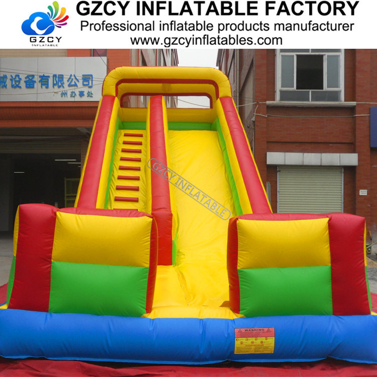 Giant Commercial star bouncy castle inflatable slides for kids blow up bounce slide out door sport