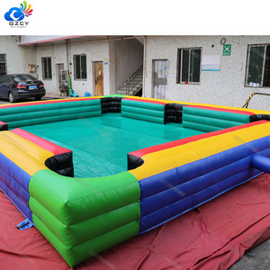 Commercial Customized inflatable table ball game inflatable snooker table ball game giant pool table game billiard