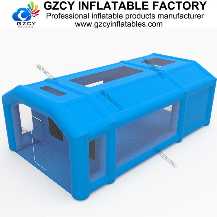 Good Quality Inflatable Mobile Car Wash Tent with factory Prices for sale