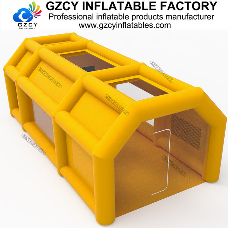 Good Quality Inflatable Mobile Car Wash Tent with factory Prices for sale