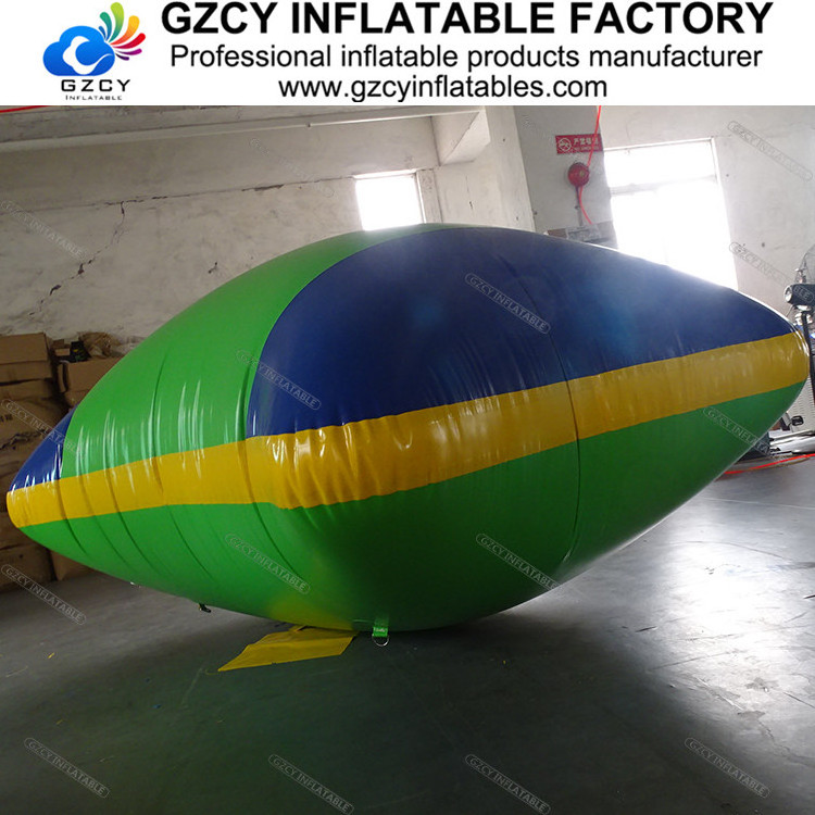 Inflatable water jumping balloon inflatable water catapult blob jump air bag water blob jump for sale