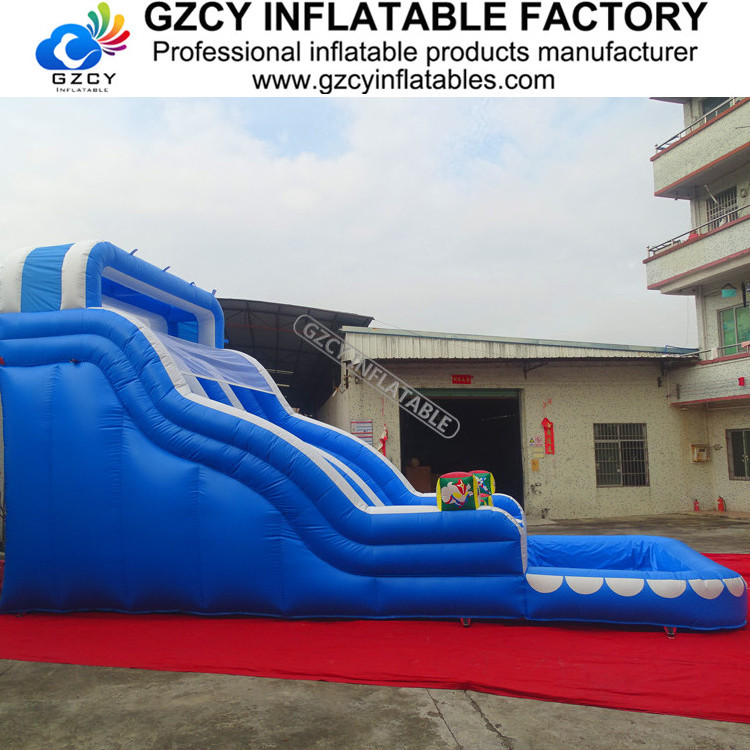 Used fiberglass water slide inflatable slide for sale