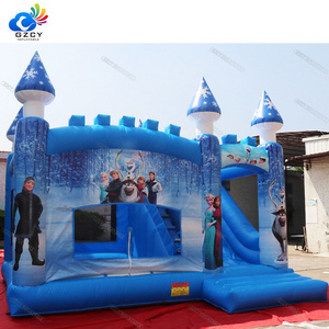 Funny Kids Inflatable Amusement Park Bouncer Castle Combo Inflatable Bounce House Digital Printing Customized Unisex GZCY-A134