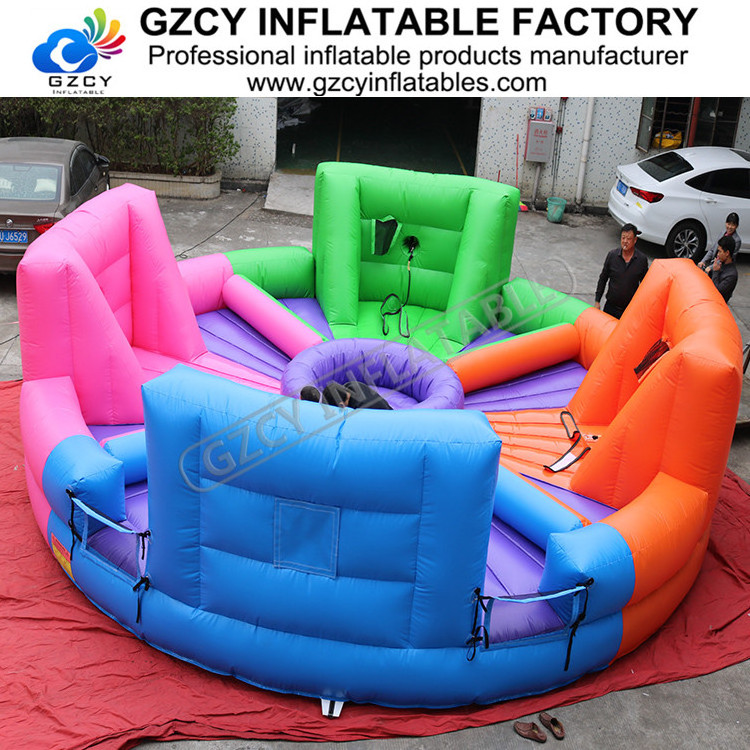 Commercial Grade Inflatable Bull Pool Battle Game Inflatable Jousting Arena