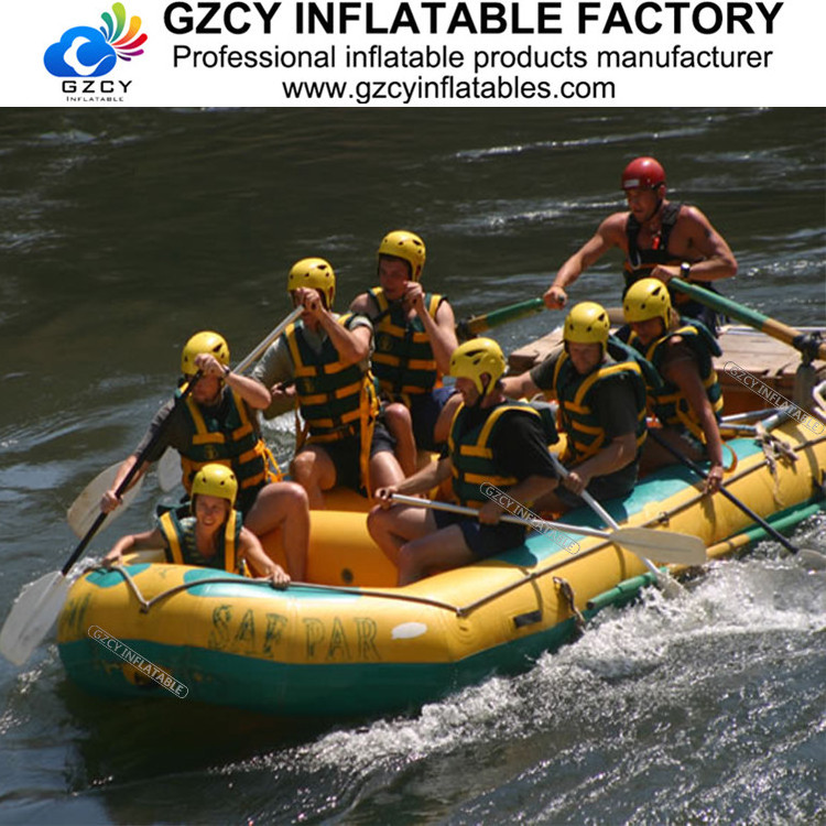 Outdoor PVC Inflatable Drifting Rafting Boat for Sports for Lake Use Exciting Sport Boats for Sale