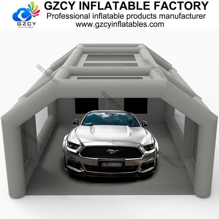 Good Quality Inflatable Mobile Car Wash Tent with factory Prices for sale