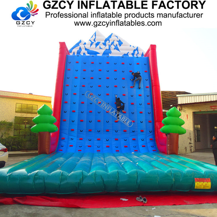 GZCY Big Party Inflatable Games Inflatable Rock Climbing Wall For Kids And Adult