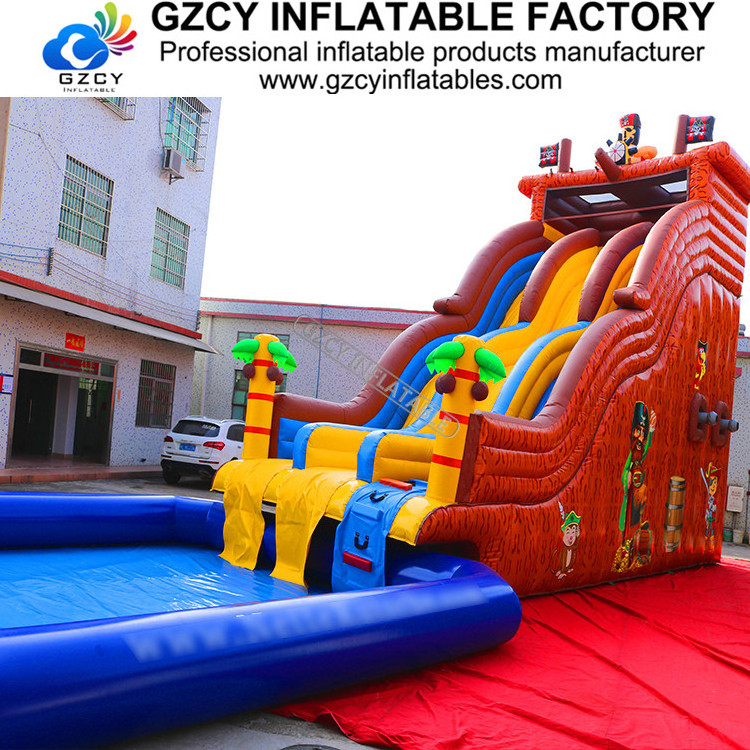 Commercial grade inflatable water slide for kids n adults