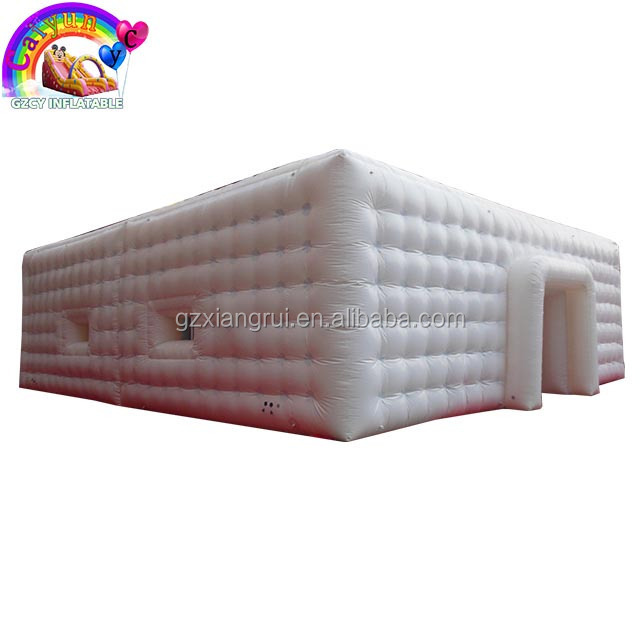 Giant tents inflatable clear cube tent for rental