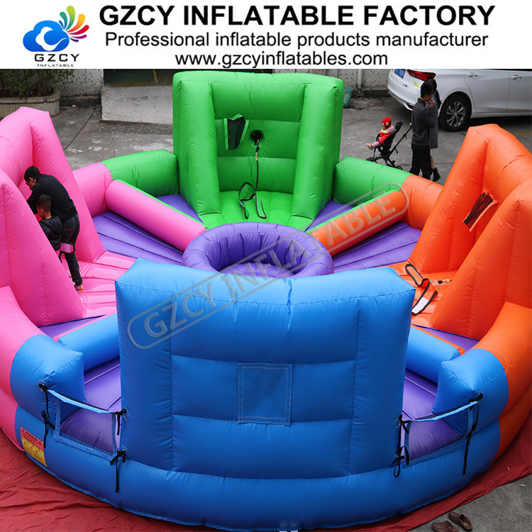 Commercial Grade Inflatable Bull Pool Battle Game Inflatable Jousting Arena